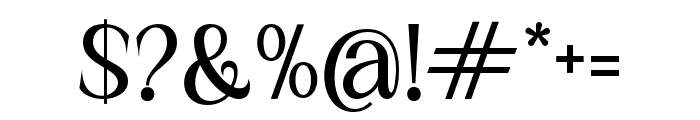 Kuadrat-Regular Font OTHER CHARS