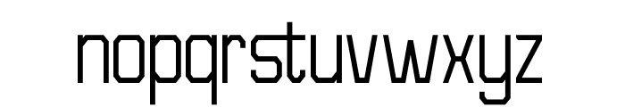 Kubicore Font LOWERCASE