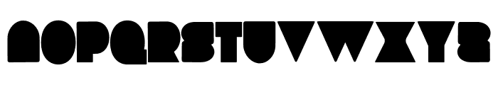 Kubizmus Tall Font LOWERCASE