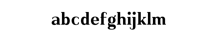 Kulachat Serif Bold Font LOWERCASE