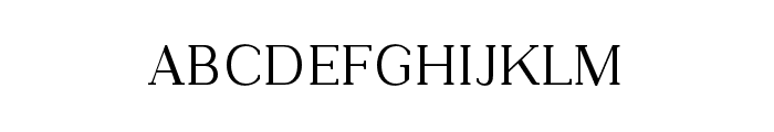 Kulachat Serif Regular Font UPPERCASE