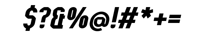 Kumba Bold Italic Font OTHER CHARS