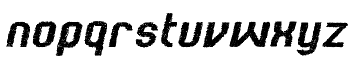 Kumba Claw Regular Expanded Italic Font LOWERCASE