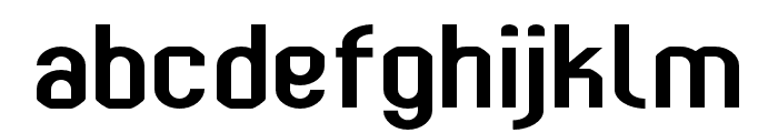 Kumba Regular Expanded Font LOWERCASE