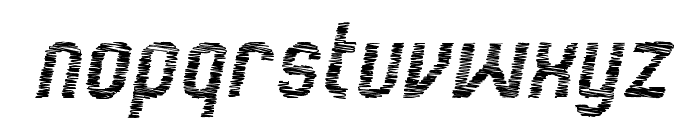 Kumba Scrawl Regular Italic Font LOWERCASE