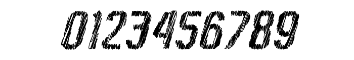 Kumba Sketch Regular Italic Font OTHER CHARS