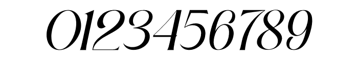 Kurosa Delight Oblique Font OTHER CHARS
