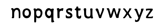 Kurus Regular Font LOWERCASE