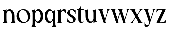 Kushin Font LOWERCASE