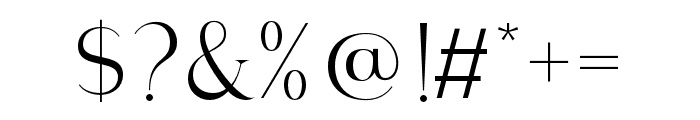 Kuta-Regular Font OTHER CHARS