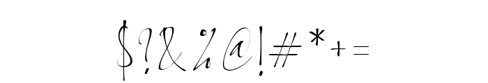 Kutaraja-Regular Font OTHER CHARS