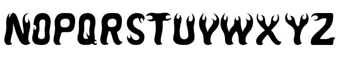 KuztomKult-Regular Font UPPERCASE