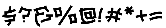 Kyoko Regular Font OTHER CHARS