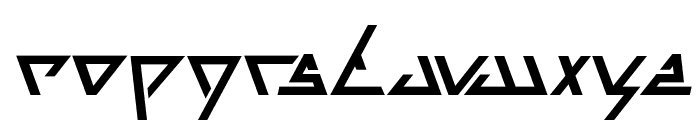 LAGGTASTIC Bold Italic Font LOWERCASE