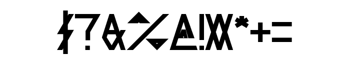 LAGGTASTIC Bold Font OTHER CHARS