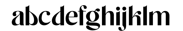 LAGISTHA Font LOWERCASE