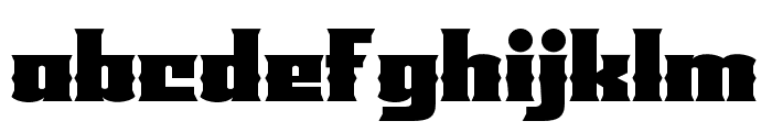 LAROF-Regular Font LOWERCASE