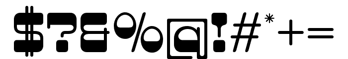 LATHIER-Regular Font OTHER CHARS