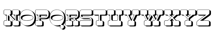LATHIER-Shadow Font UPPERCASE