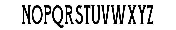 LAVOSCA-Condensed Font LOWERCASE
