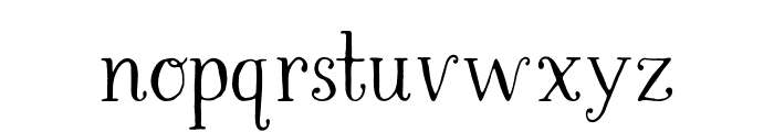LBSweetie Font LOWERCASE