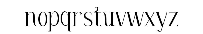 LE Buffec Medium Font LOWERCASE