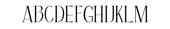 LE Buffec Regular Font UPPERCASE