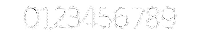 LEAFINNA Font OTHER CHARS