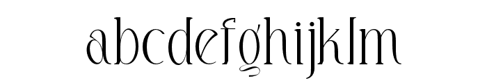 LEBuffec-Regular Font LOWERCASE