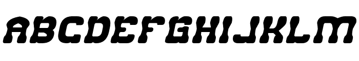 LEFT AND RIGHT Bold Italic Font UPPERCASE