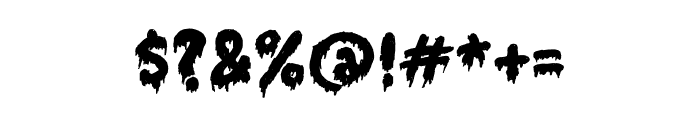 LEGION ZOMBIE Font OTHER CHARS