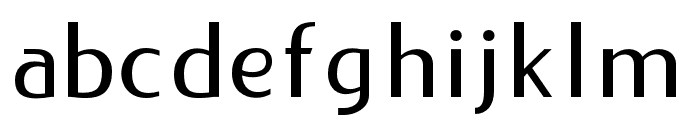 LIEUR-Medium Font LOWERCASE