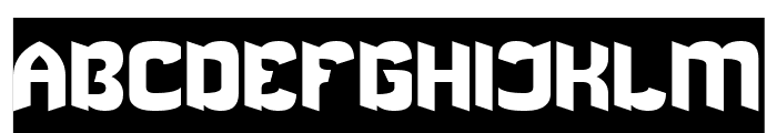 LIGHT CRUISER-Inverse Font UPPERCASE