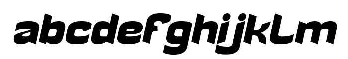 LIGHT CRUISER Italic Font LOWERCASE