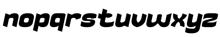 LIGHT CRUISER Italic Font LOWERCASE