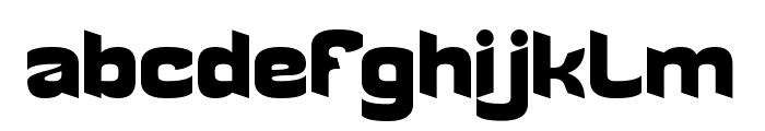 LIGHT CRUISER Font LOWERCASE