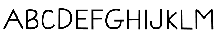 LIGTHER Font LOWERCASE