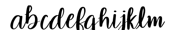 LILIAN Font LOWERCASE