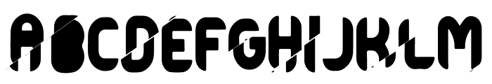 LINA SLICED Font UPPERCASE