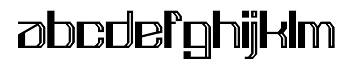 LINERBOLD Font LOWERCASE