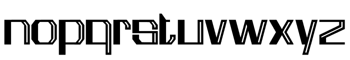 LINERBOLD Font LOWERCASE