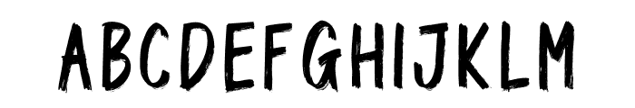 LITTLE NIGHTMARE Font LOWERCASE