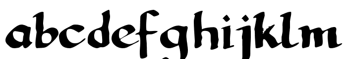 LLCalligraphy  Regular Font LOWERCASE