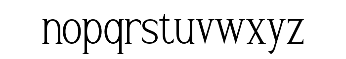 LODBETH-Regular Font LOWERCASE