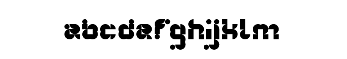 LOGOTYPE ALPHABET Font LOWERCASE