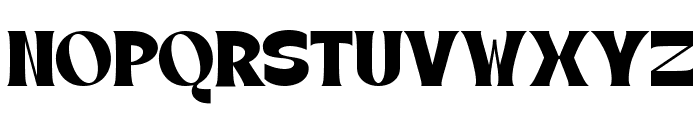 LONGUE BRISHORE Regular Font UPPERCASE