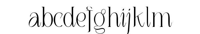 LOUIS felligri Extra Light Font LOWERCASE