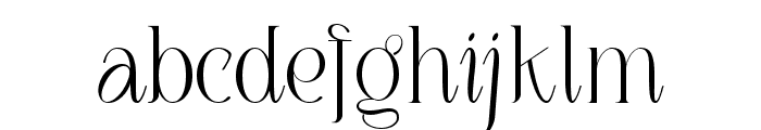 LOUIS felligri Light Font LOWERCASE