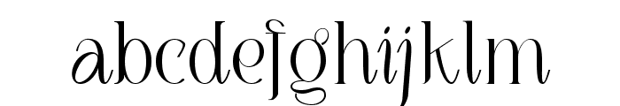 LOUIS felligri Regular Font LOWERCASE