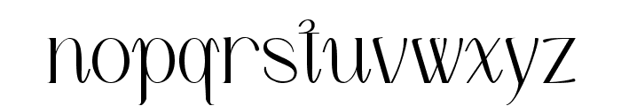 LOUIS felligri Regular Font LOWERCASE